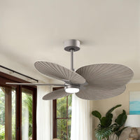 Alessandra Tropical 5-Blade Ceiling Fan with LED Light