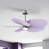 Alessandra Tropical 5-Blade Ceiling Fan with LED Light