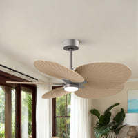 Alessandra Tropical 5-Blade Ceiling Fan with LED Light