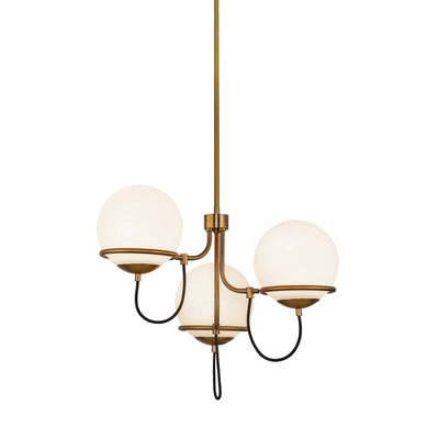 Alba 23-in Steel Chandelier