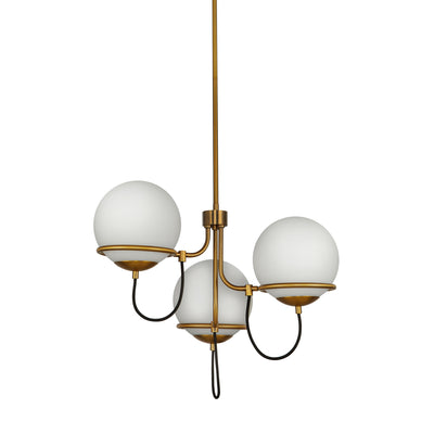 Alba 23-in Steel Chandelier