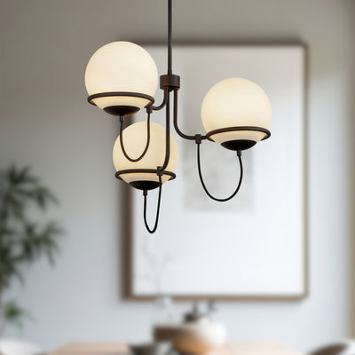 Alba 23-in Steel Chandelier