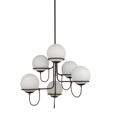 Alba 32-in Steel Chandelier