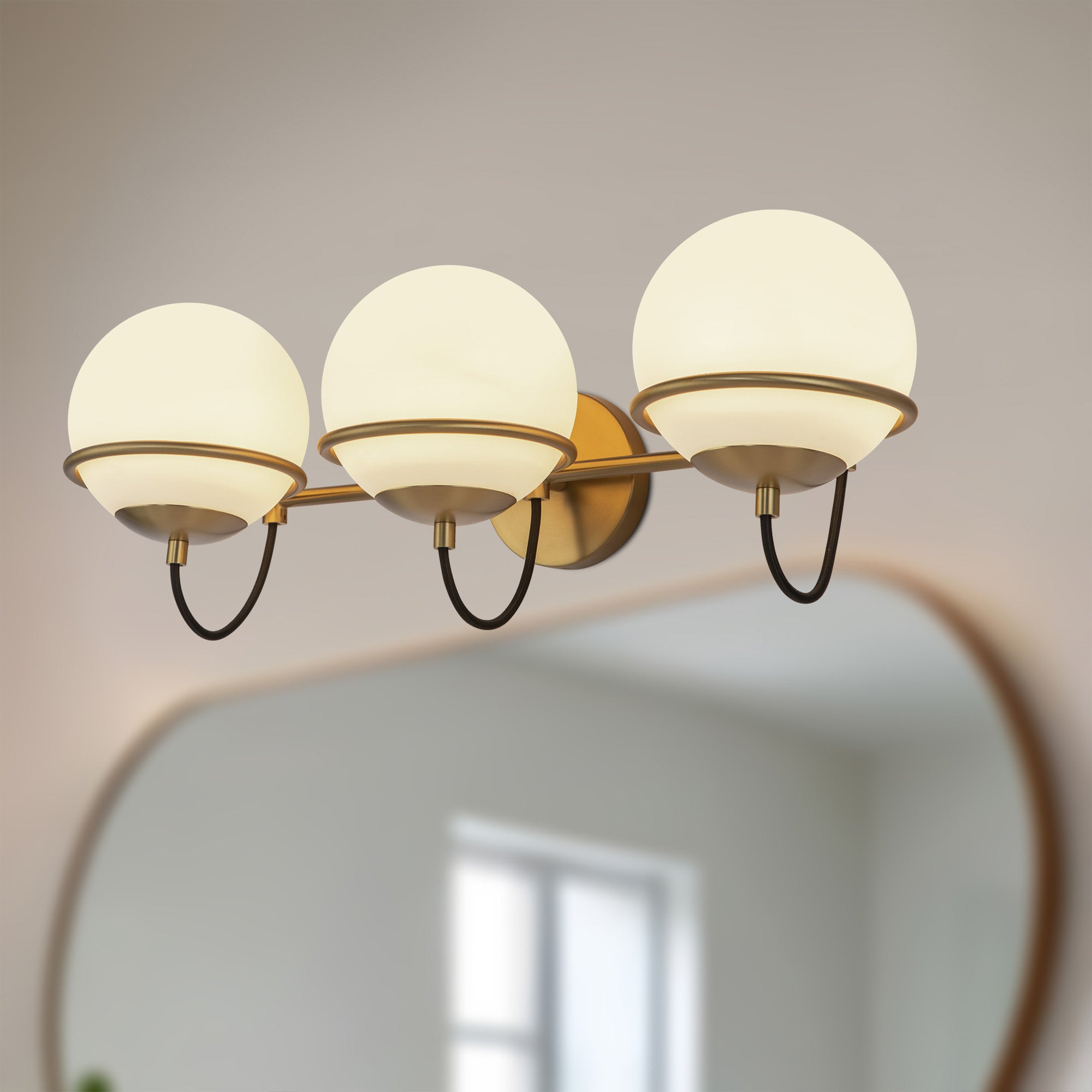 Alba 24-in Steel Vanity Light