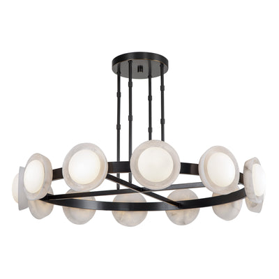 Alonso 50-in Steel Chandelier
