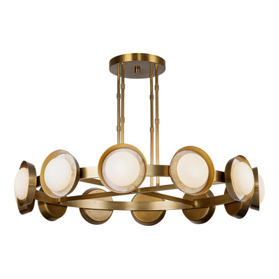 Alonso 50-in Steel Chandelier