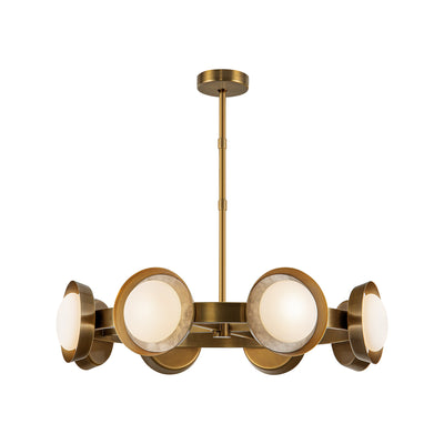 Alonso 37-in Steel Chandelier