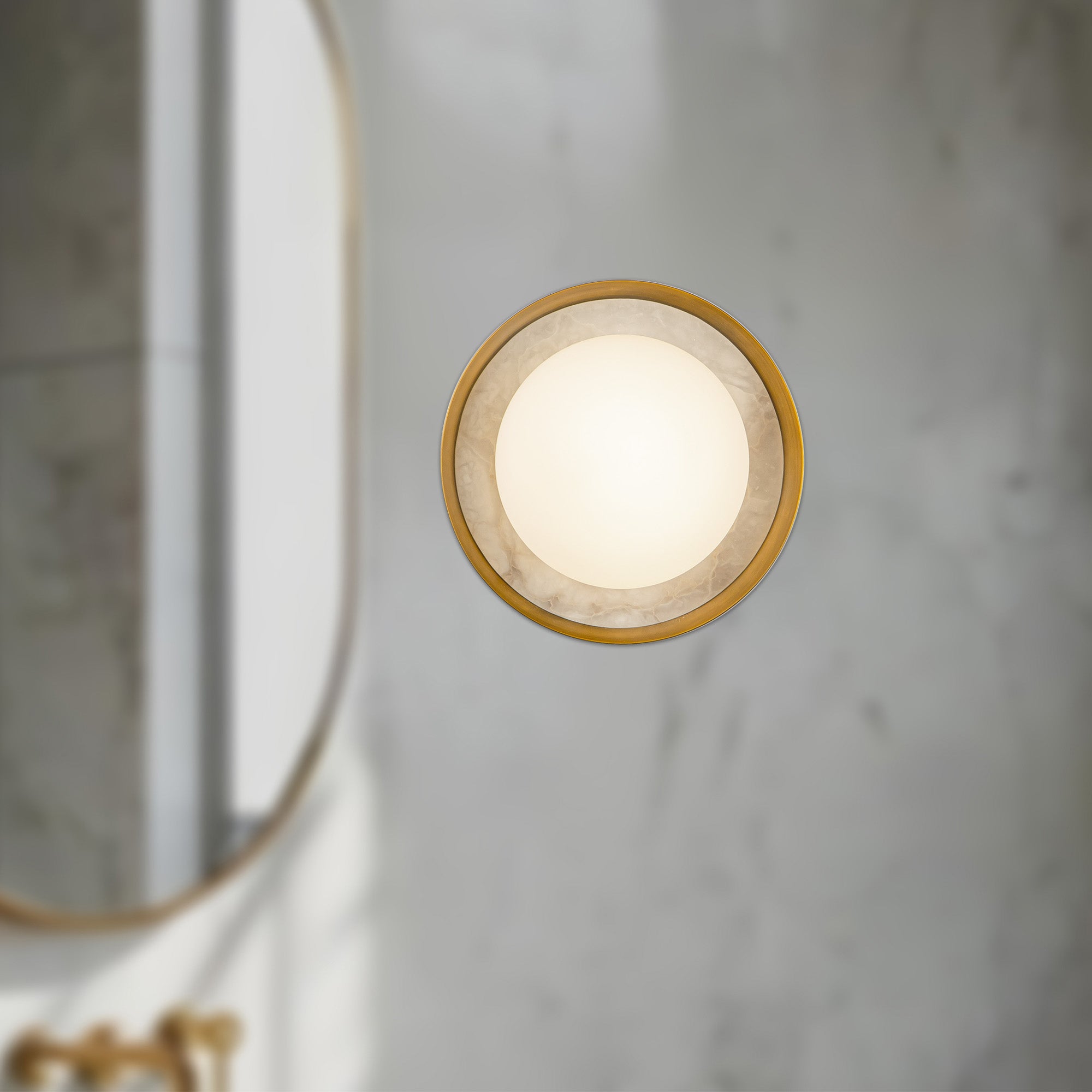Alonso 8-in Steel Vanity Light
