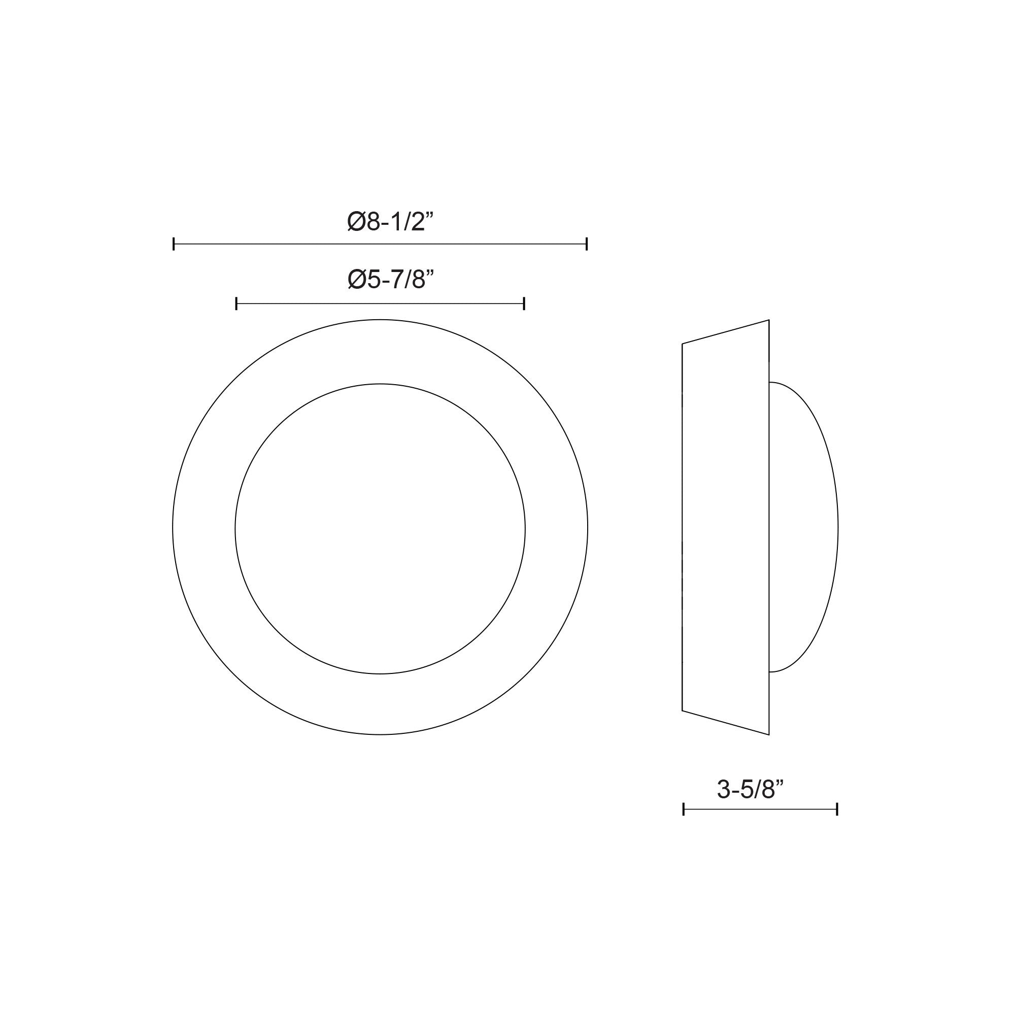 Alonso 8-in Steel Vanity Light