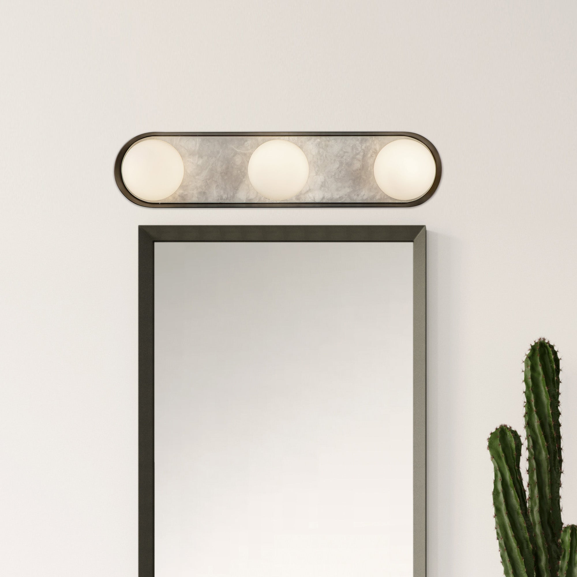 Alonso 23-in Steel Vanity Light