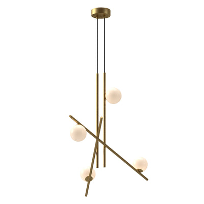 Amara 32-in Steel Chandelier