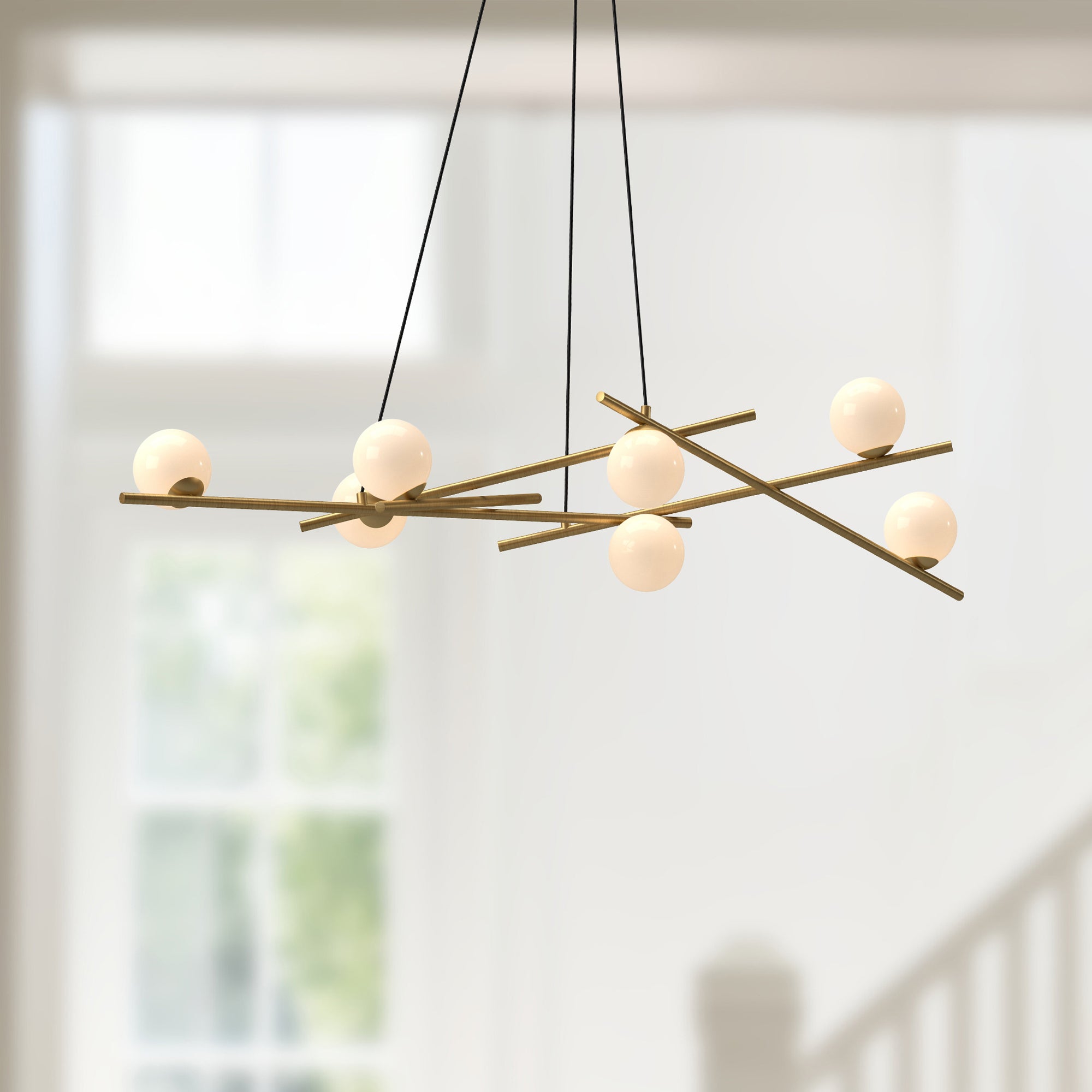Amara 54-in Steel Chandelier
