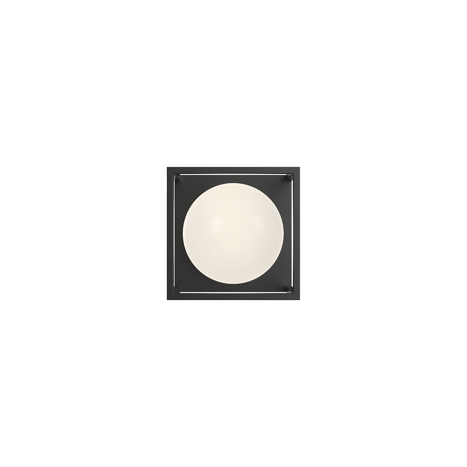 Amelia 6-in Aluminum Outdoor Wall Sconce