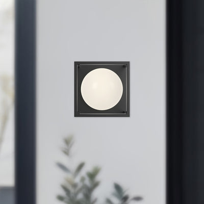 Amelia 6-in Aluminum Outdoor Wall Sconce