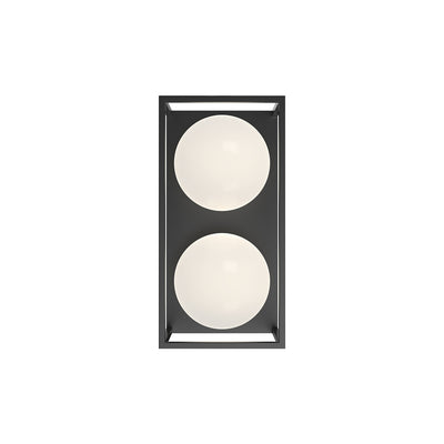 Amelia 13-in Aluminum Outdoor Wall Sconce