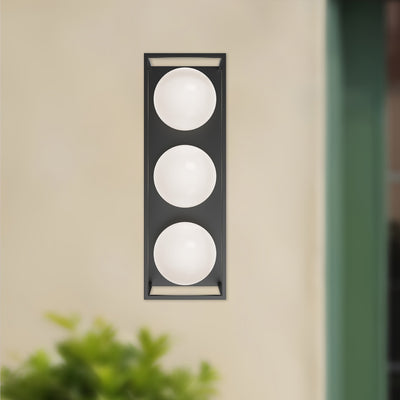 Amelia 19-in Aluminum Outdoor Wall Sconce