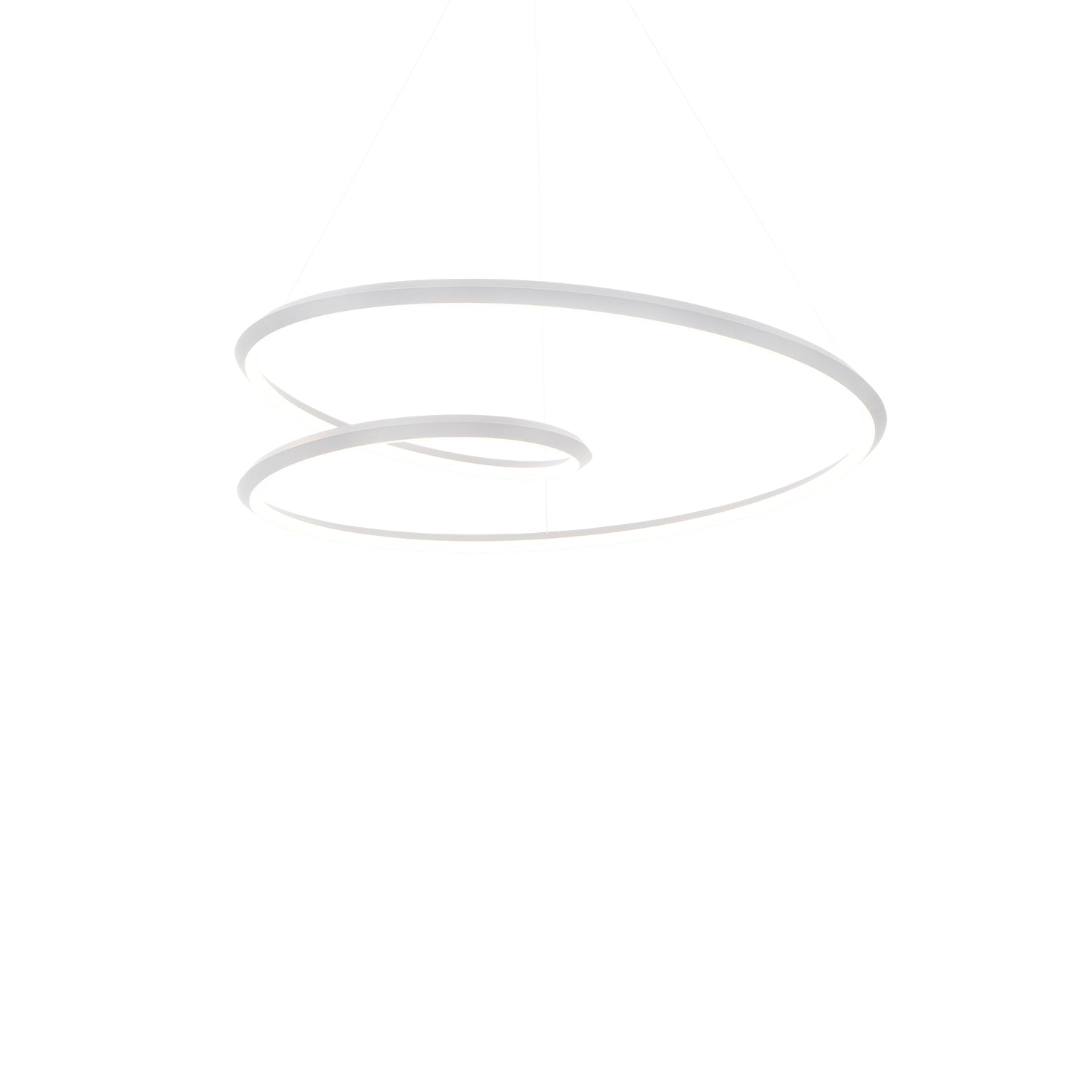 Ampersand 32-in Aluminum Pendant