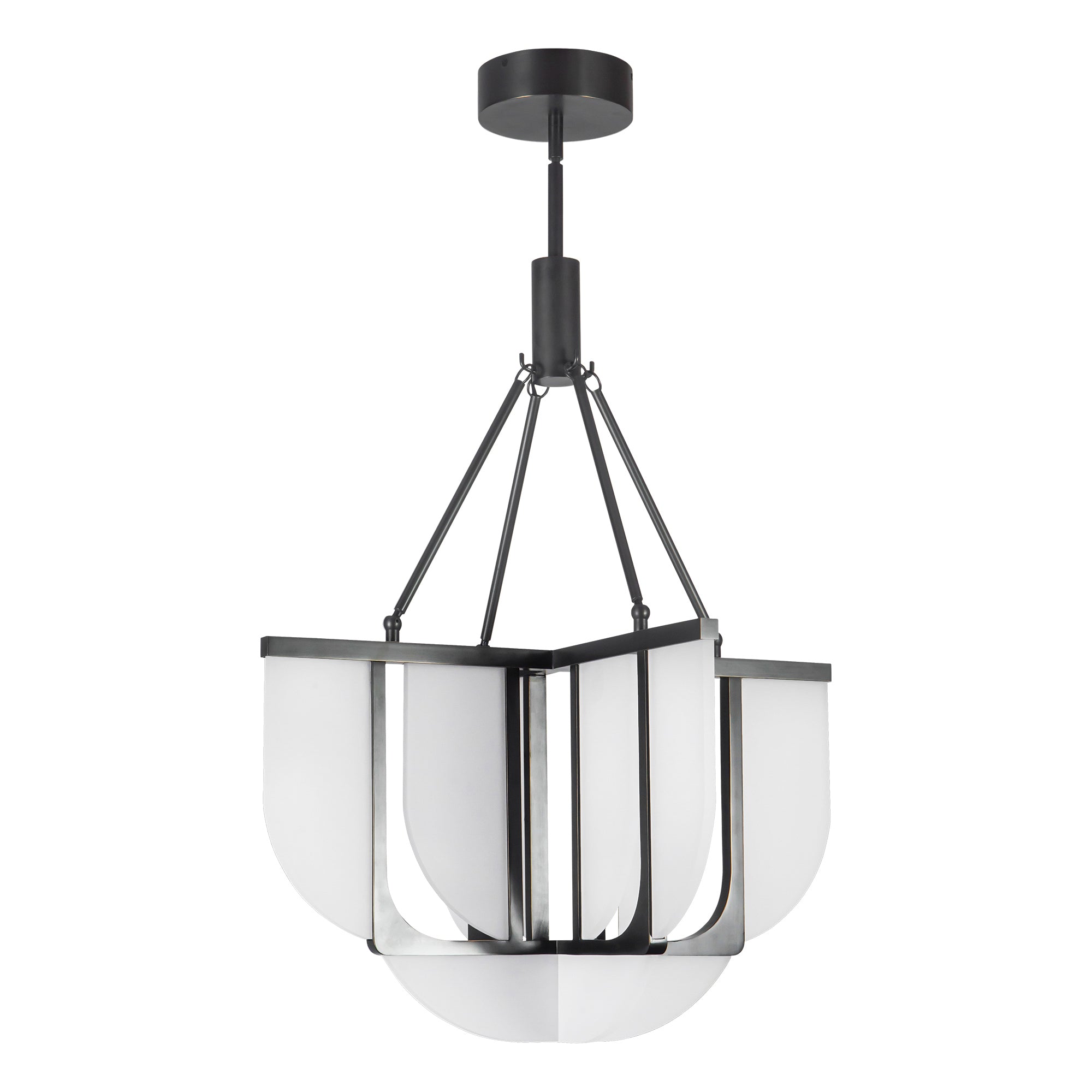 Anders 24-in Steel Chandelier