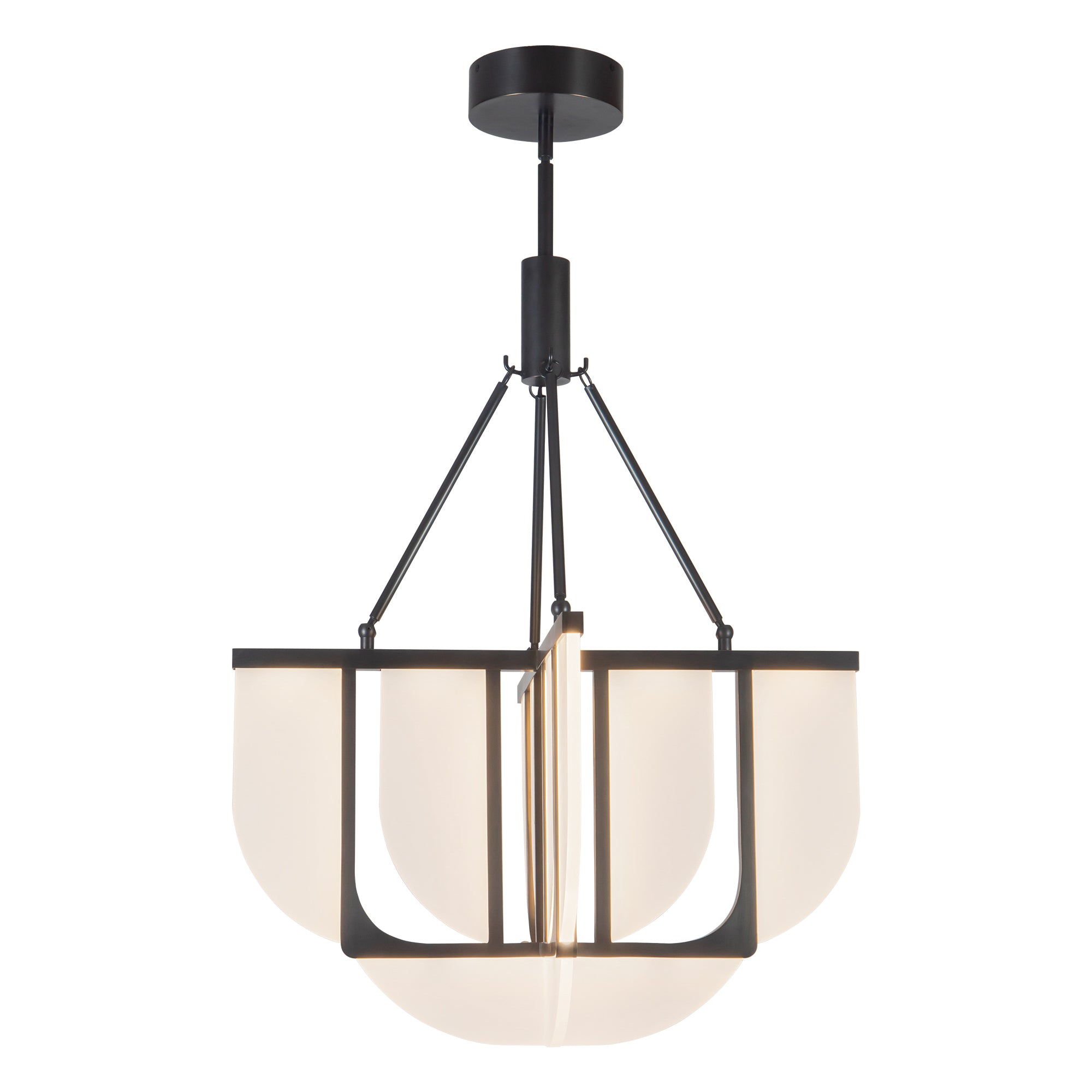 Anders 24-in Steel Chandelier