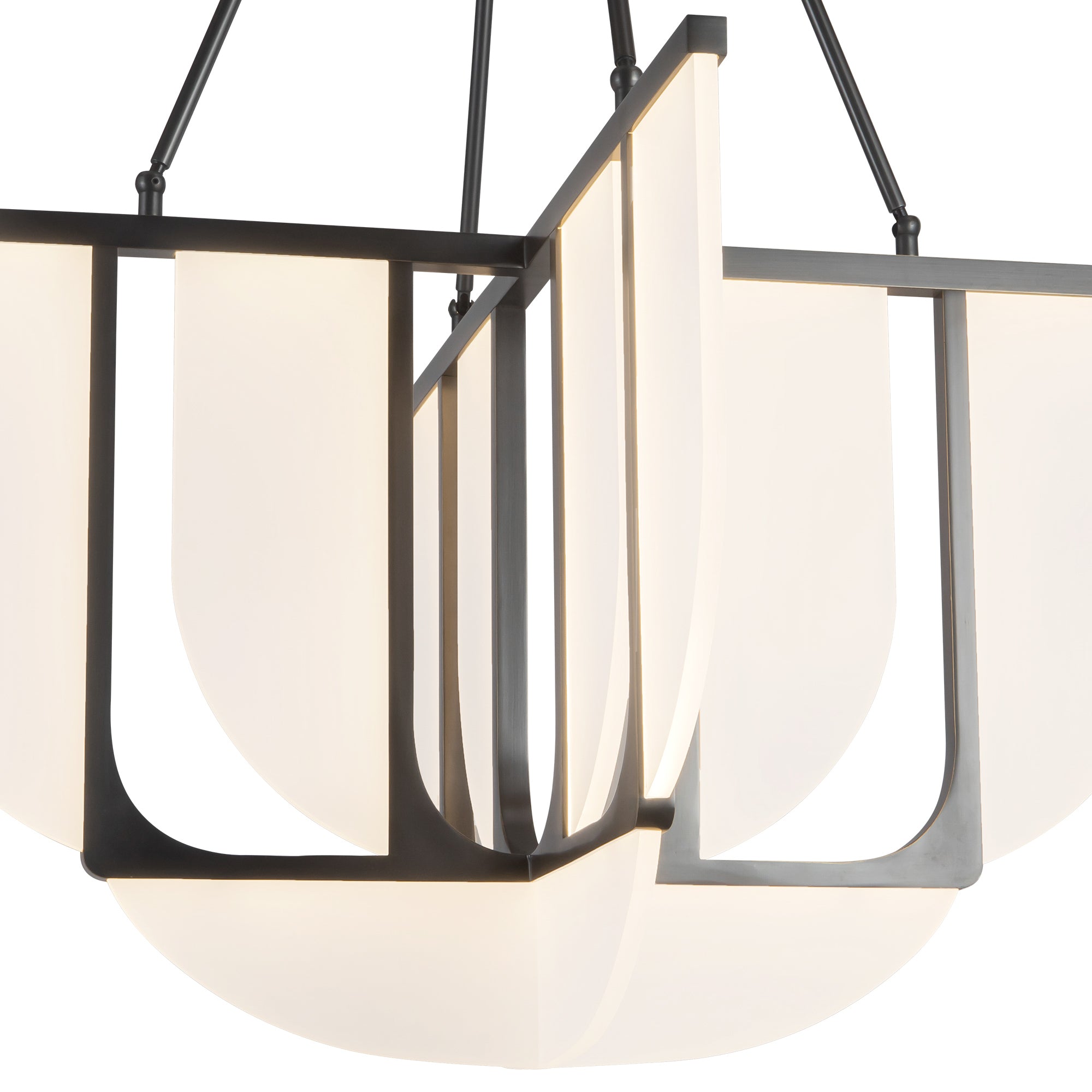 Anders 29-in Steel Chandelier