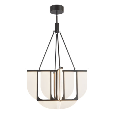 Anders 29-in Steel Chandelier