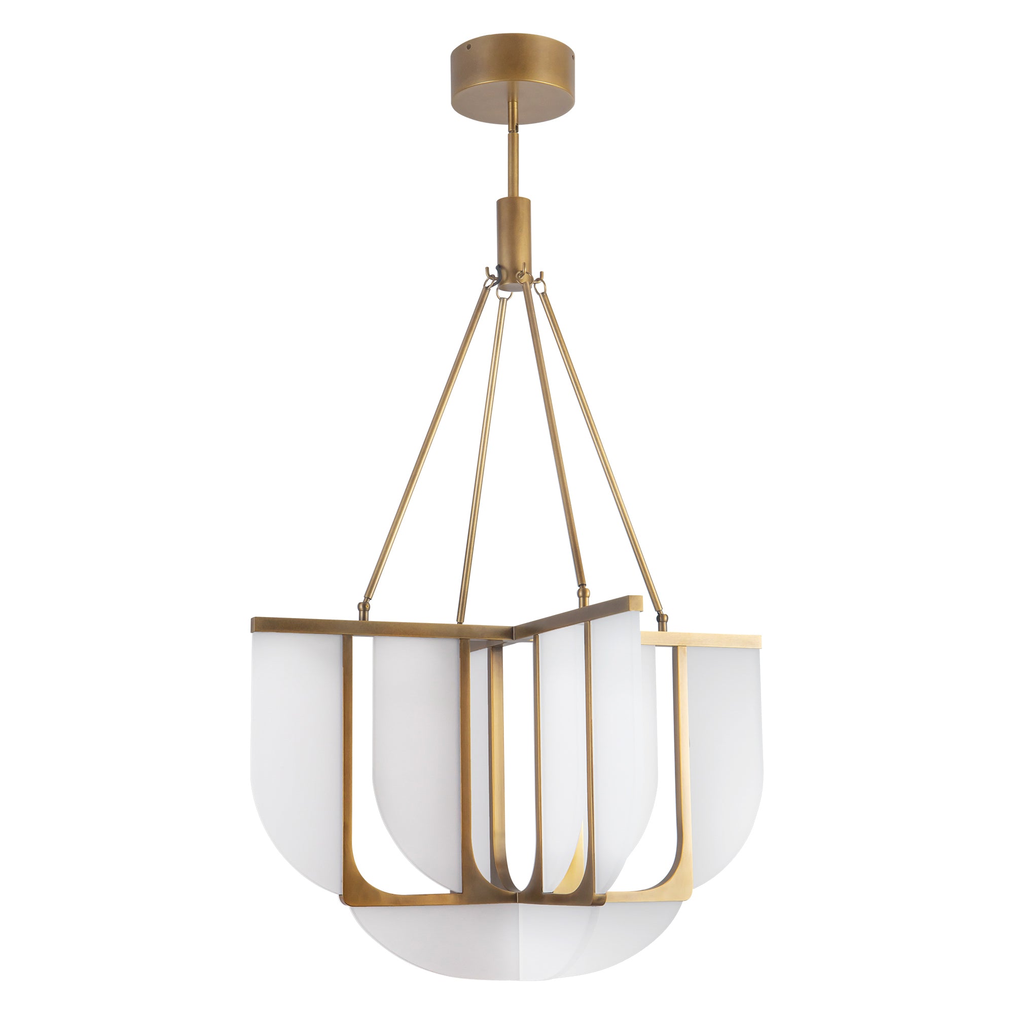 Anders 29-in Steel Chandelier