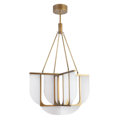 Anders 29-in Steel Chandelier