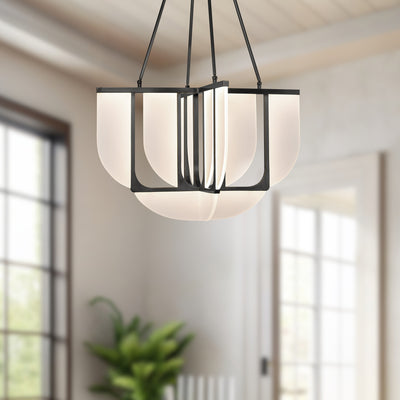 Anders 30-in Steel Chandelier