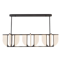Anders 59-in Steel Linear Pendant