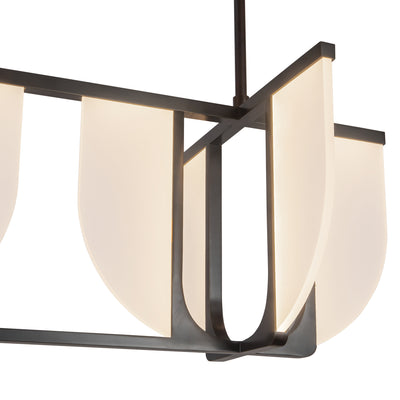 Anders 59-in Steel Linear Pendant