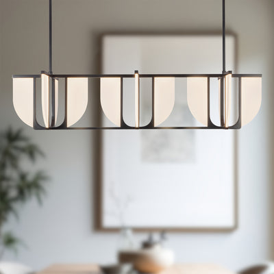 Anders 59-in Steel Linear Pendant