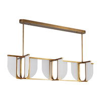 Anders 59-in Steel Linear Pendant