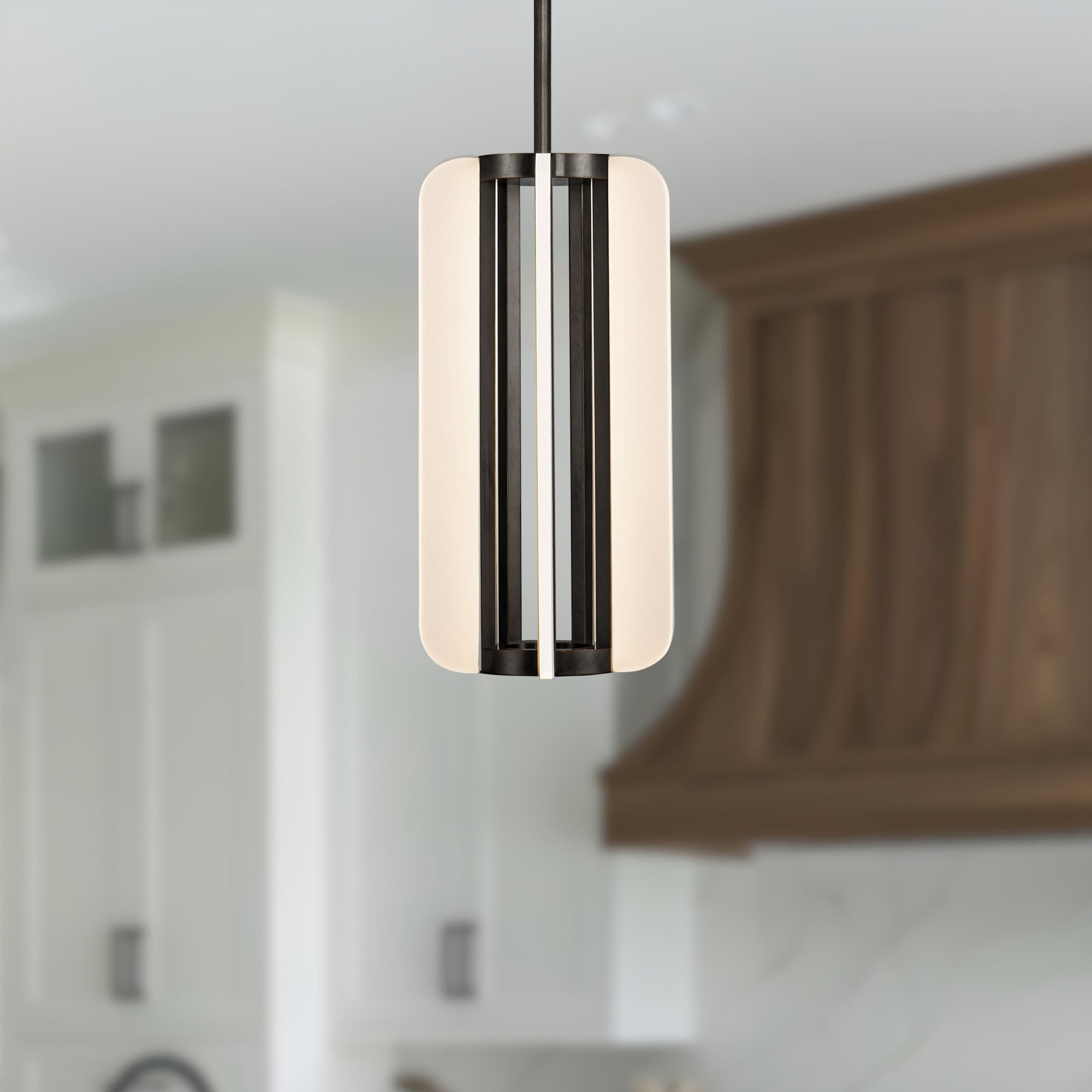 Anders 7-in Steel Pendant