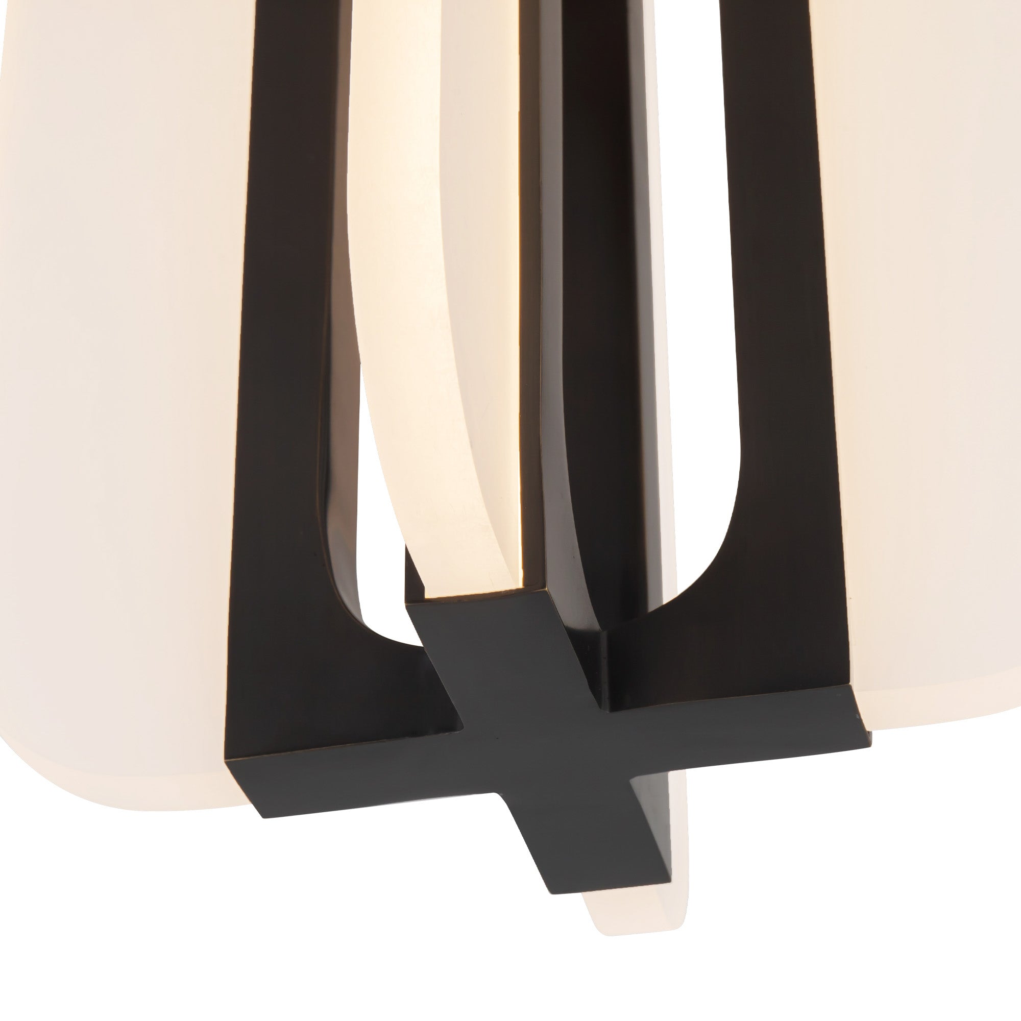 Anders 8-in Steel Semi-Flush Mount