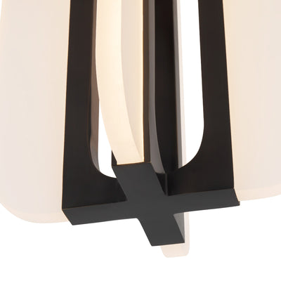 Anders 8-in Steel Semi-Flush Mount