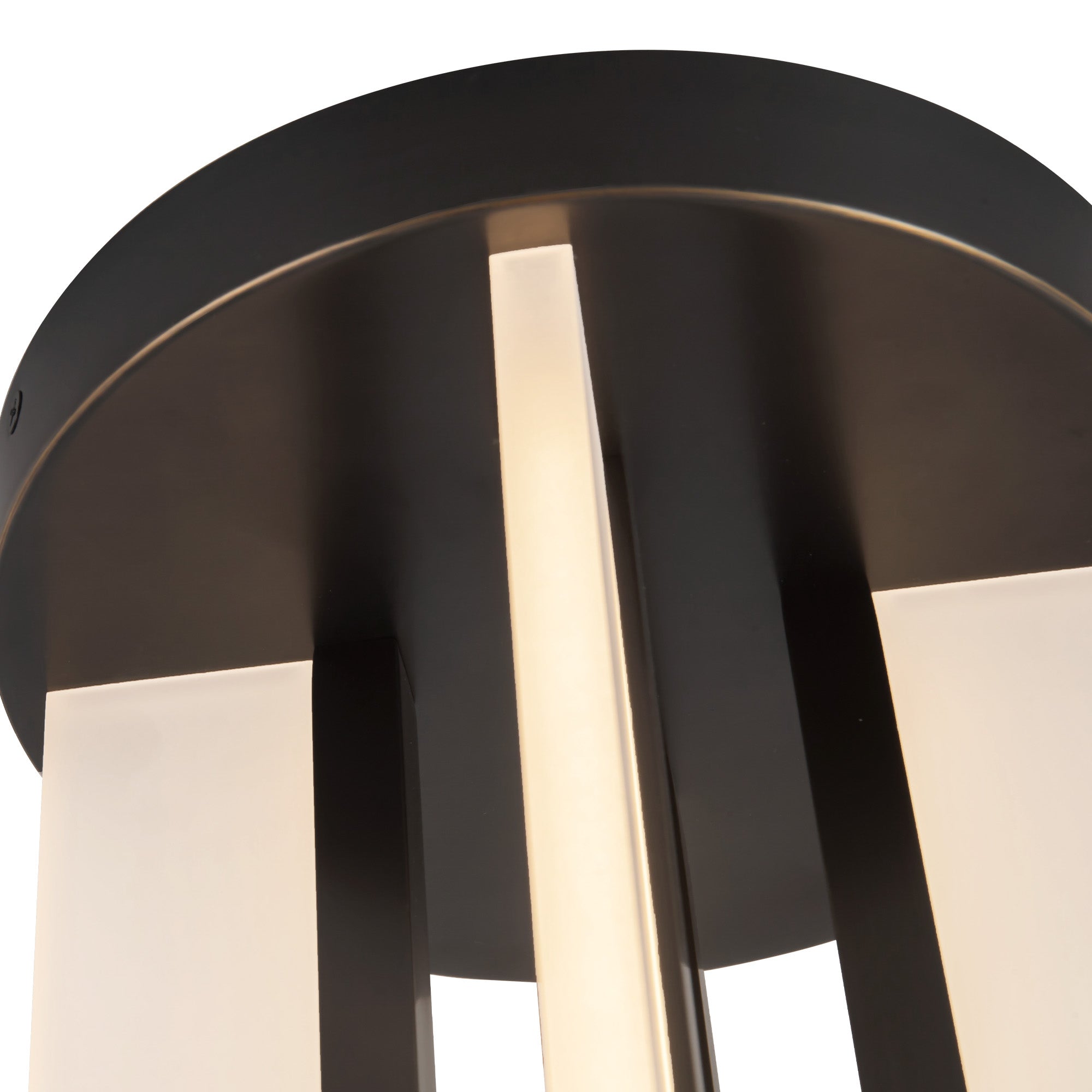 Anders 8-in Steel Semi-Flush Mount