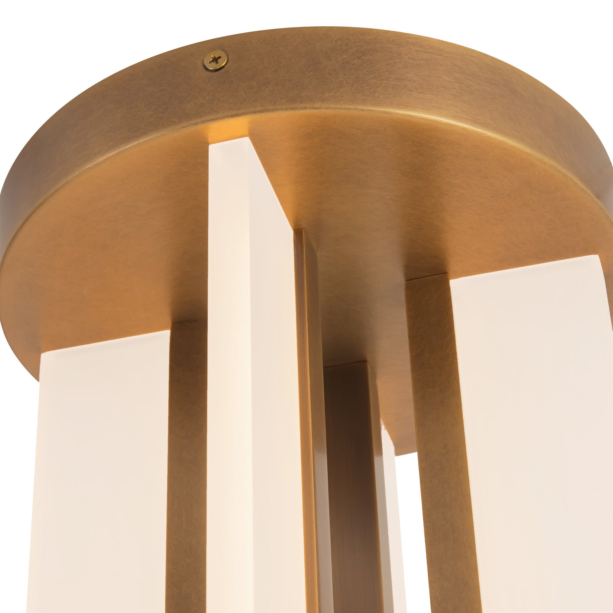Anders 8-in Steel Semi-Flush Mount
