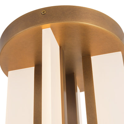 Anders 8-in Steel Semi-Flush Mount