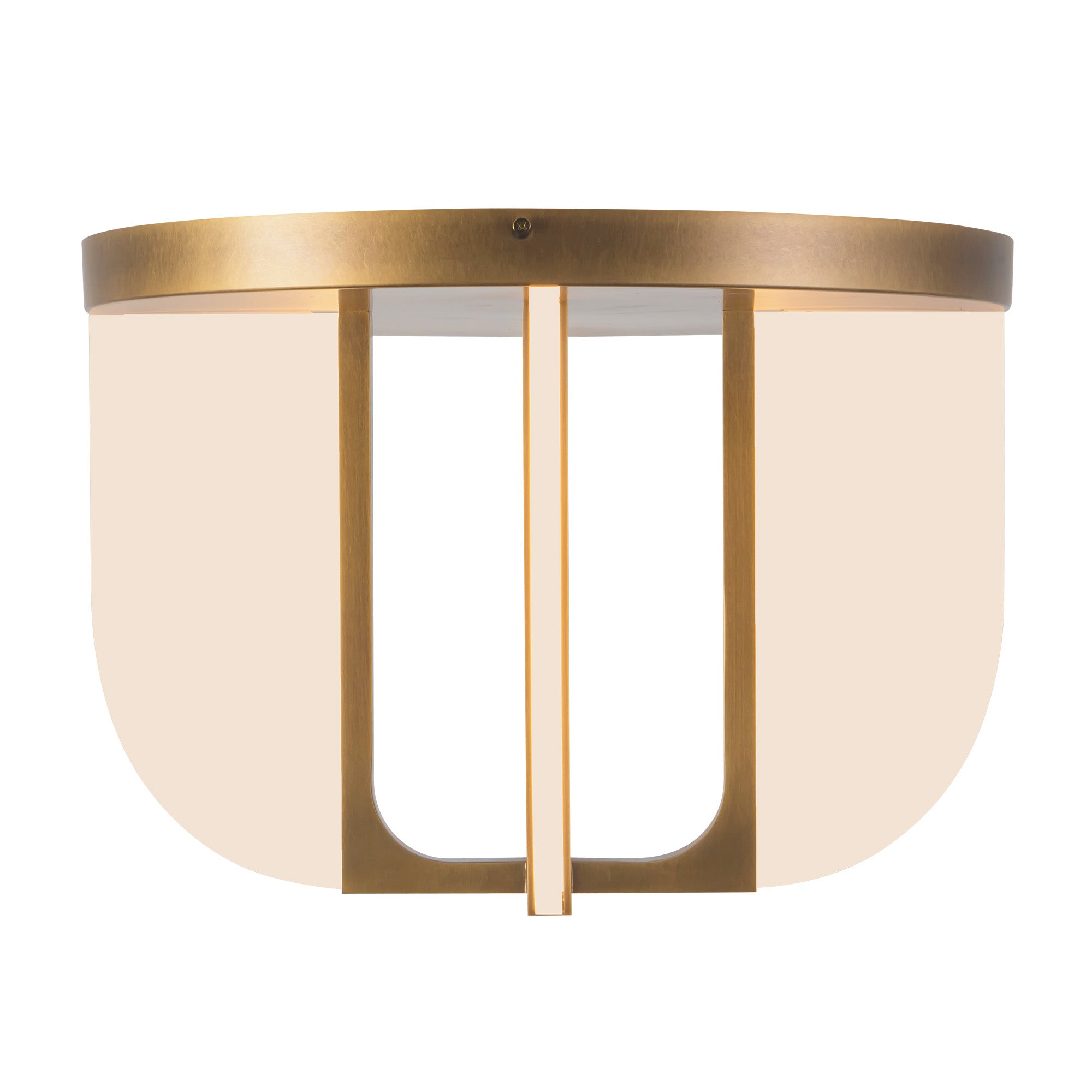 Anders 17-in Steel Semi-Flush Mount