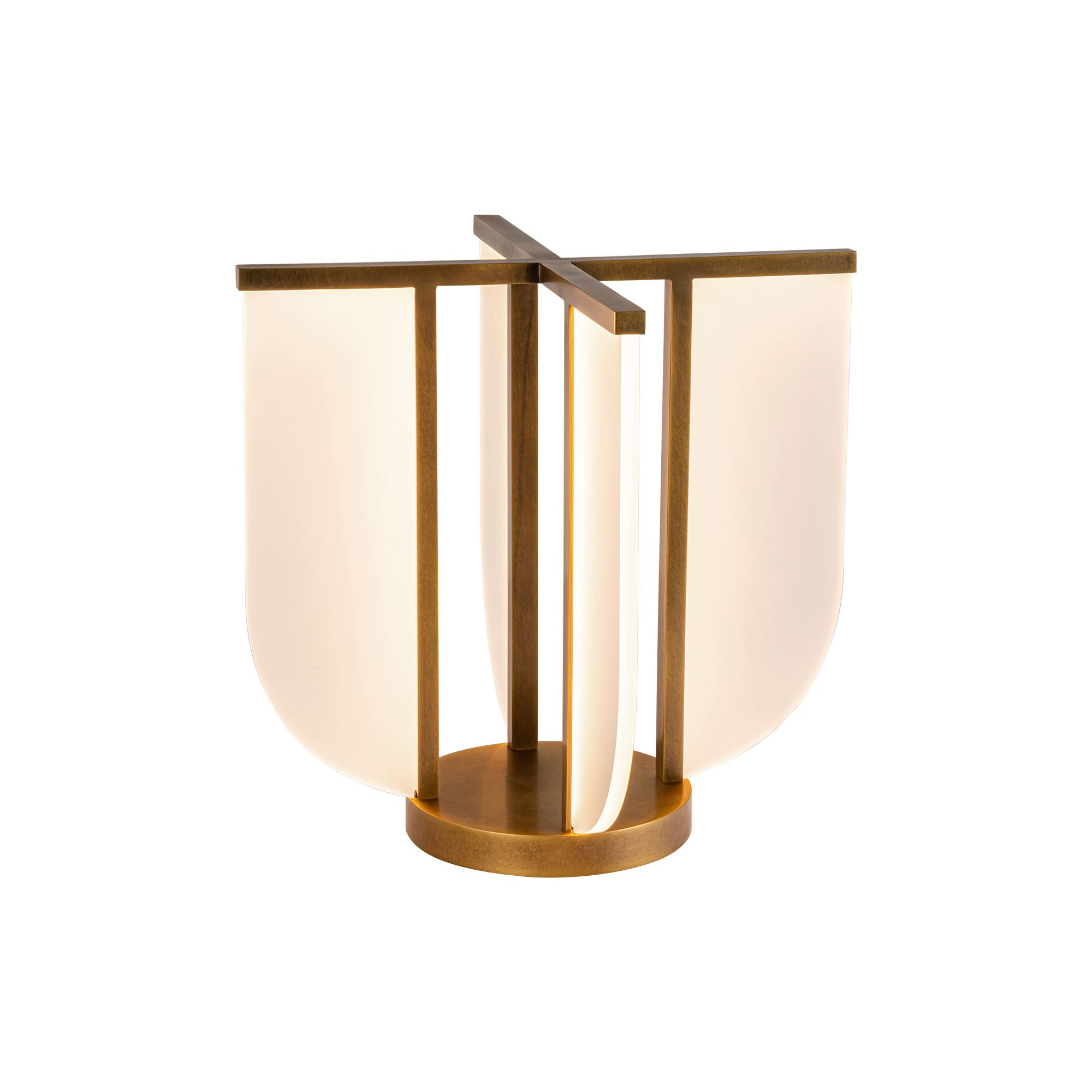 Anders 15-in Brass Table Lamp