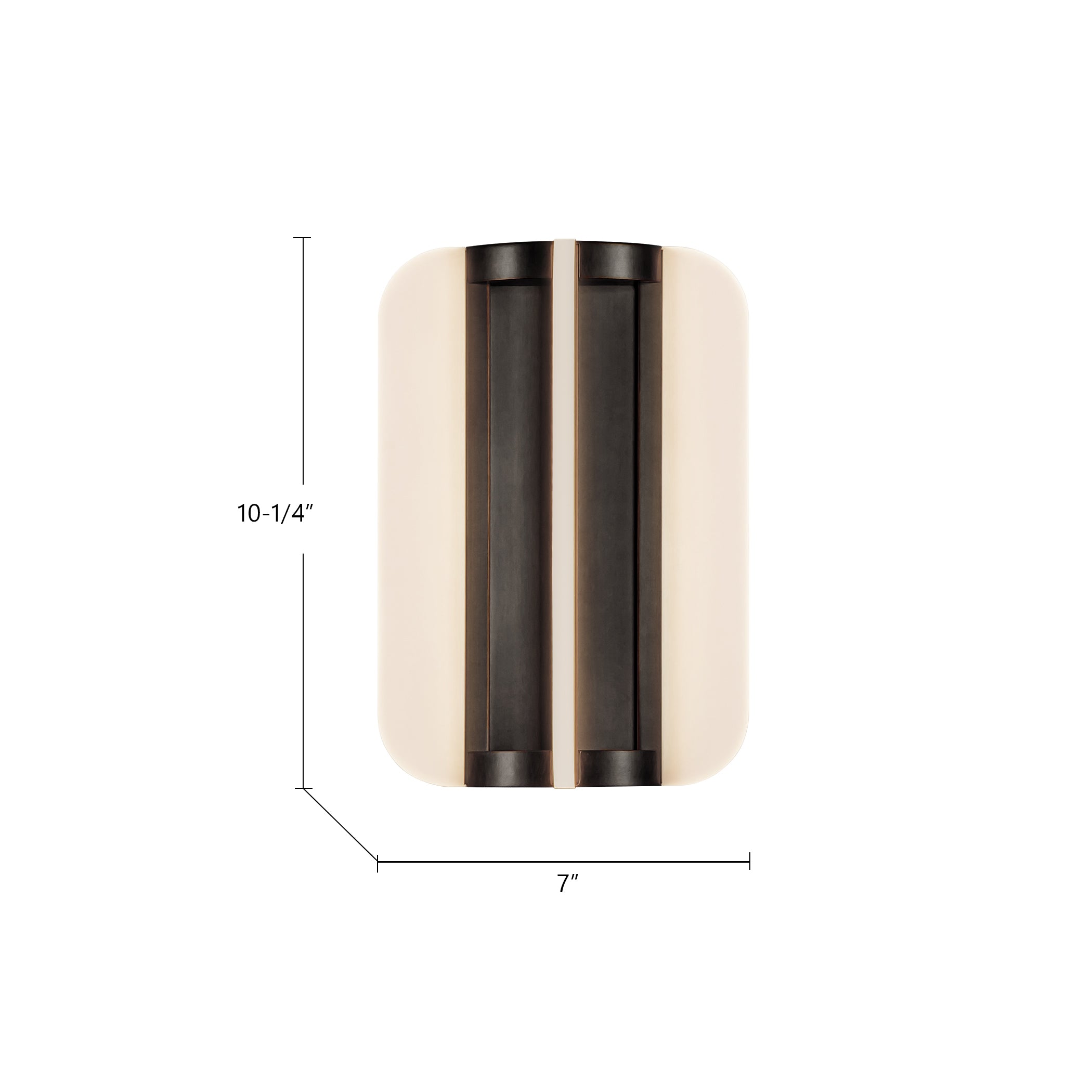 Anders 10-in Steel Vanity Light