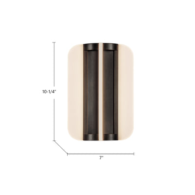 Anders 10-in Steel Vanity Light