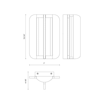 Anders 10-in Steel Vanity Light