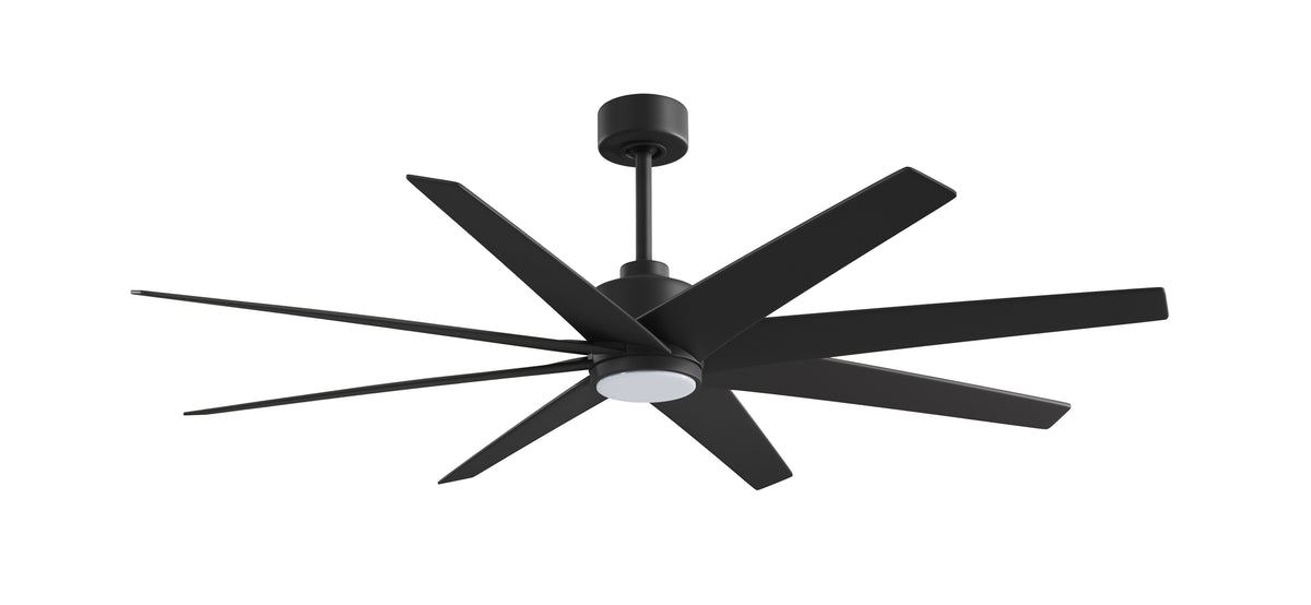 64-inch Ariella 8-Blade Ceiling Fan with LED Light