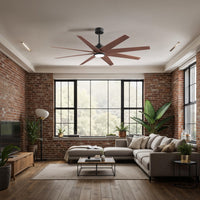 64-inch Ariella 8-Blade Ceiling Fan with LED Light