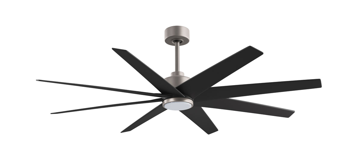64-inch Ariella 8-Blade Ceiling Fan with LED Light