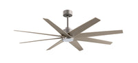 64-inch Ariella 8-Blade Ceiling Fan with LED Light