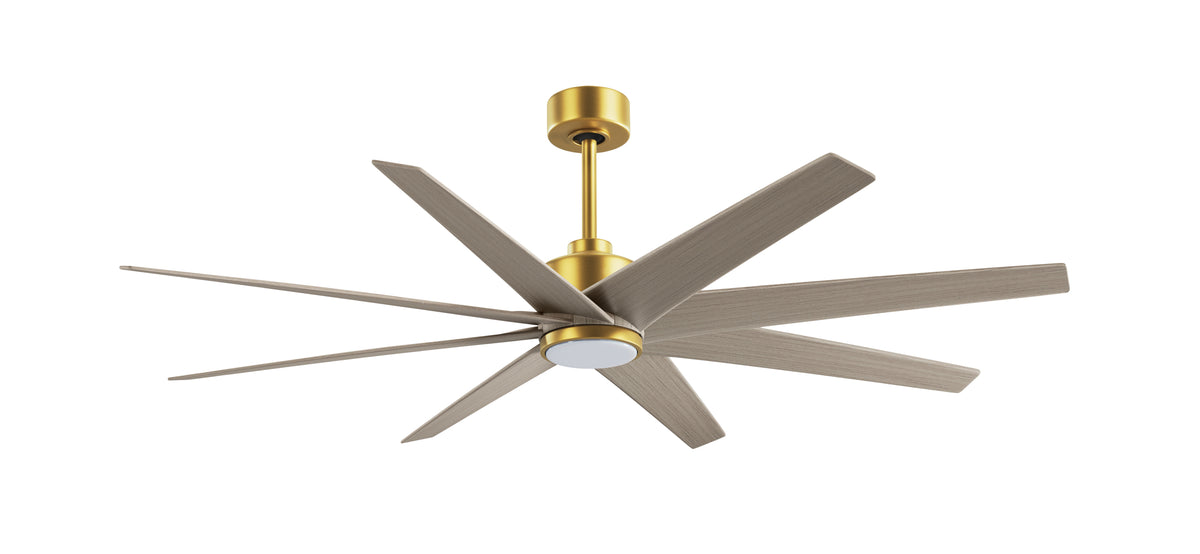 64-inch Ariella 8-Blade Ceiling Fan with LED Light