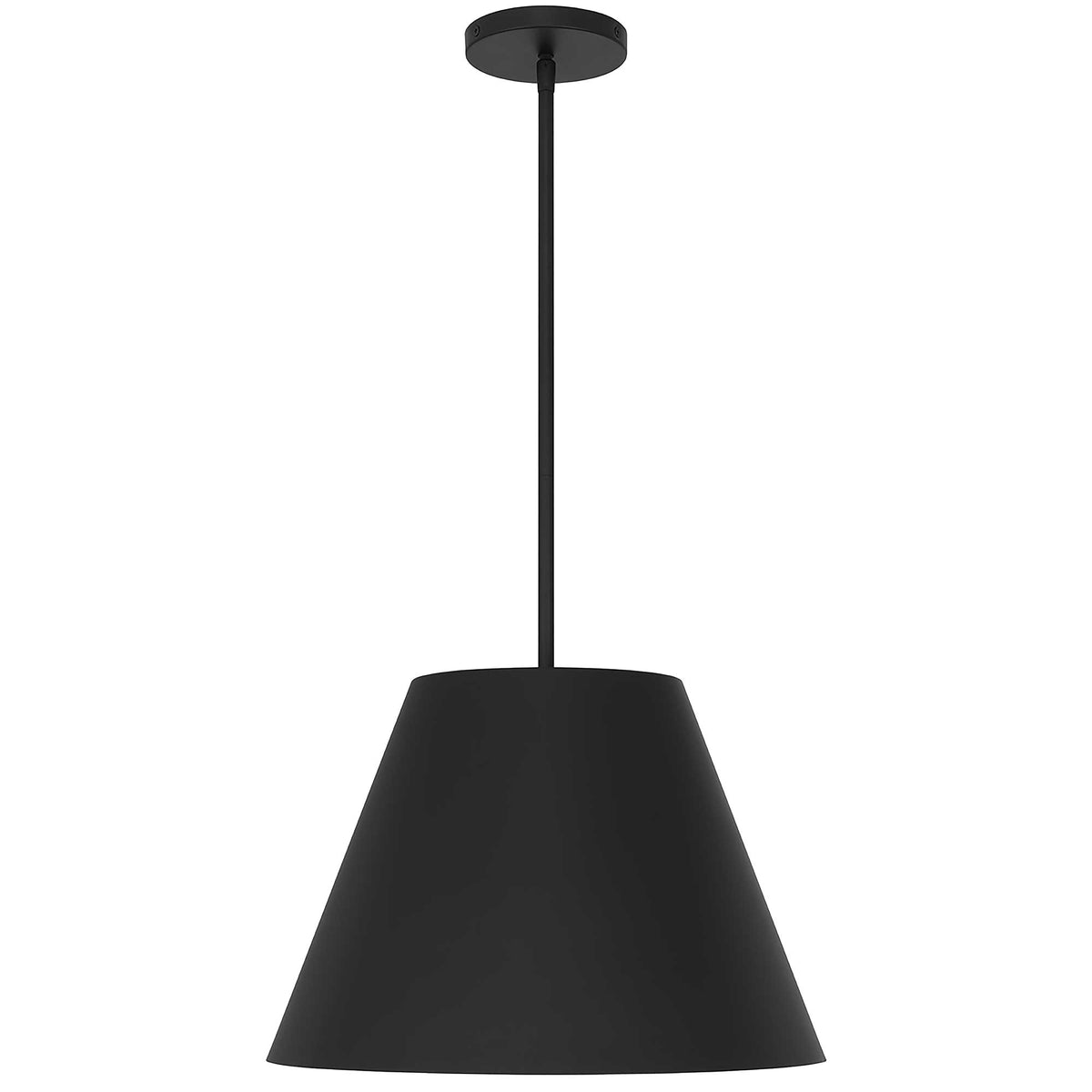 16-Inch Sand Black Jaz Outdoor LED Pendant Light