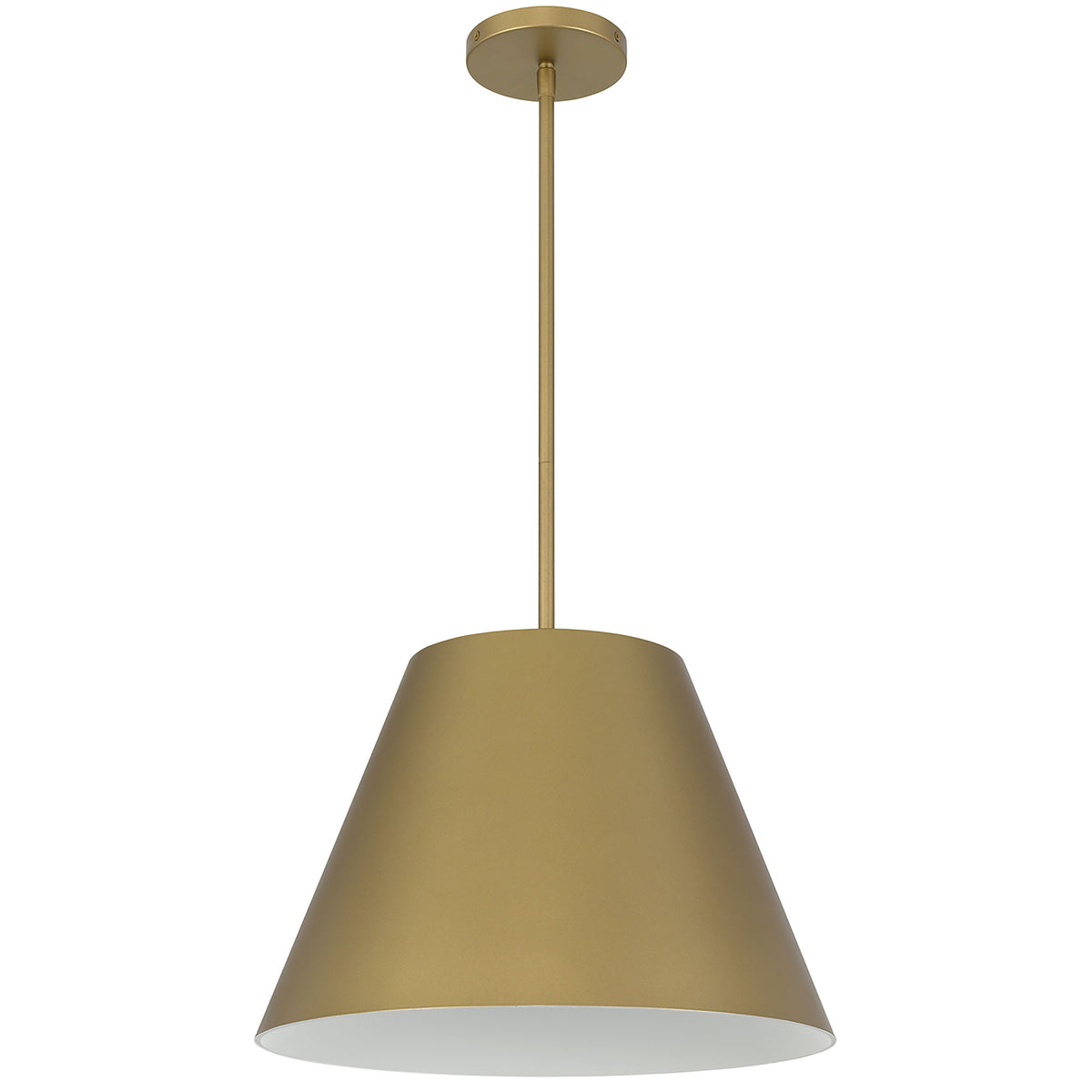 16-Inch Painted Brass Jaz Outdoor LED Pendant Light